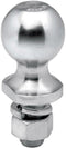 2" x 1" SHANK CHROME HITCH BALL - 3 INCH SHANK LENGTH