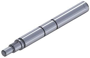 SHAFT 5/8" DIAMETER KEYWAY - STAINLESS