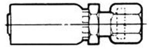 1 INCH HOSE X 1-7/16 INCH - 12 ORFS FEMALE STRAIGHT SWIVEL